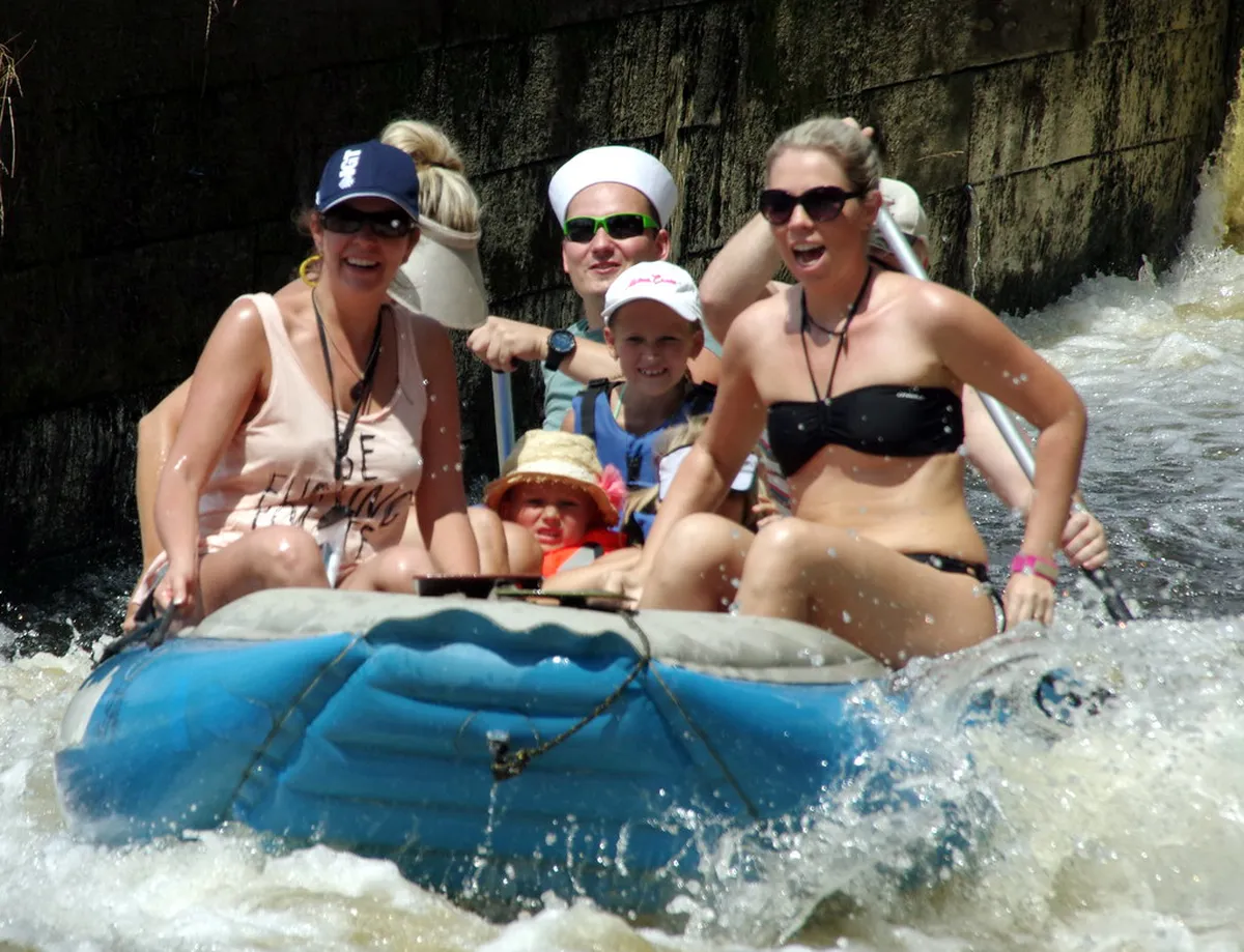 Vltava River Rafting and Swimming in Český Krumlov